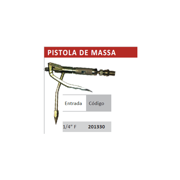 PISTOLA DE MASSA 1/4'',...